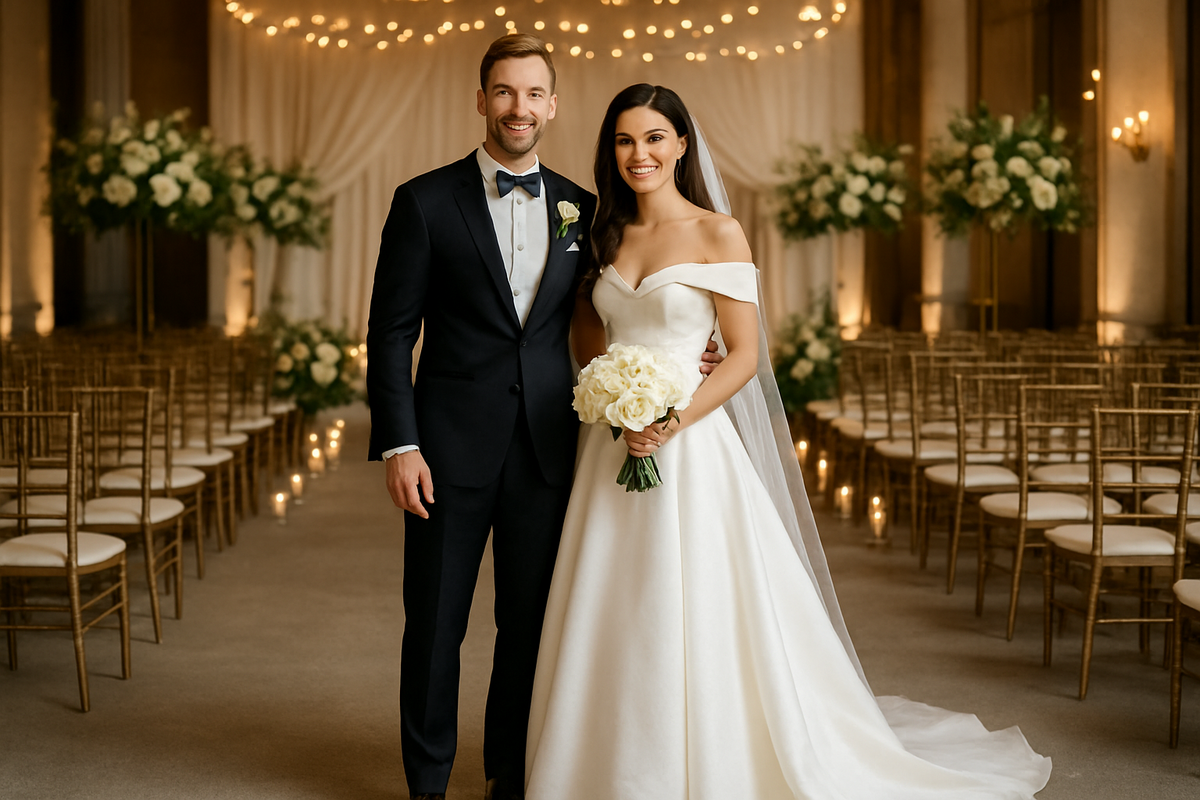 Sarah & Michael wedding photo